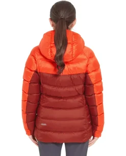 Rab Womens Glaceon Pro Jacket - Red Grapefruit-Tuscan Red Clearance