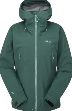 Rab Womens Kangri GTX Jacket - Green Slate New