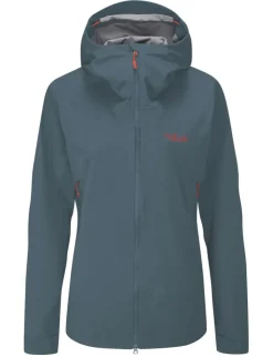 Rab Womens Kinetic Alpine 2.0 Jacket - Orion Blue Hot