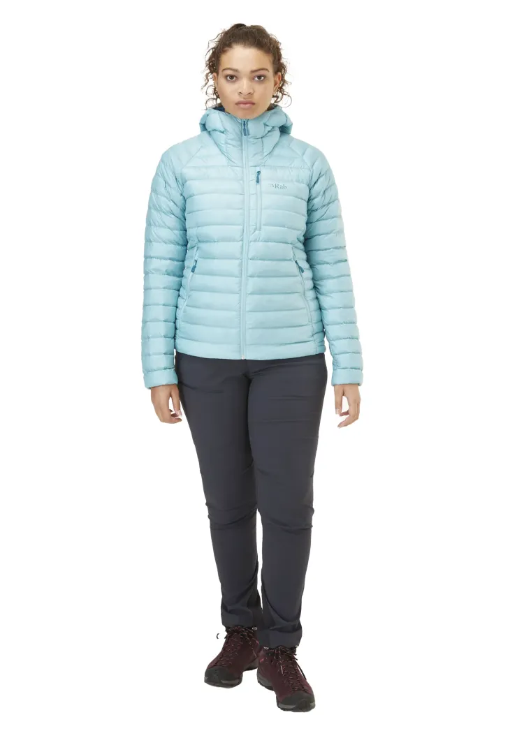 Rab Womens Microlight Alpine Jacket - Meltwater Hot