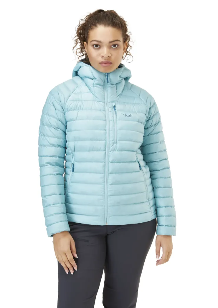 Rab Womens Microlight Alpine Jacket - Meltwater Hot