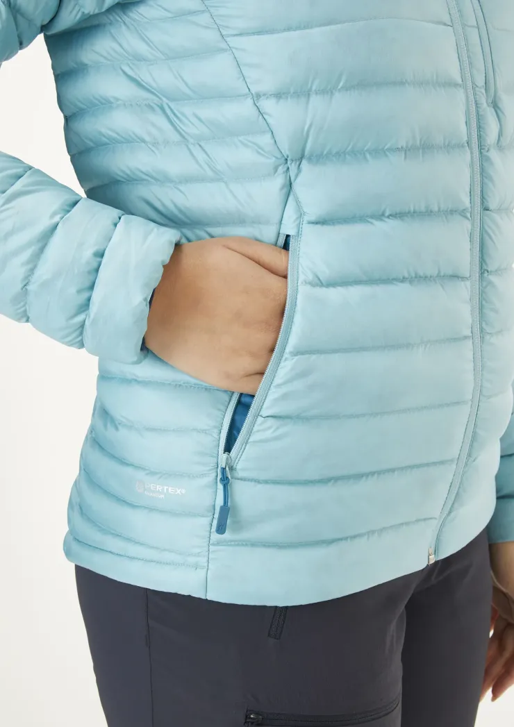 Rab Womens Microlight Alpine Jacket - Meltwater Hot