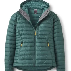 Rab Womens Microlight Alpine Jacket - Green Slate Outlet