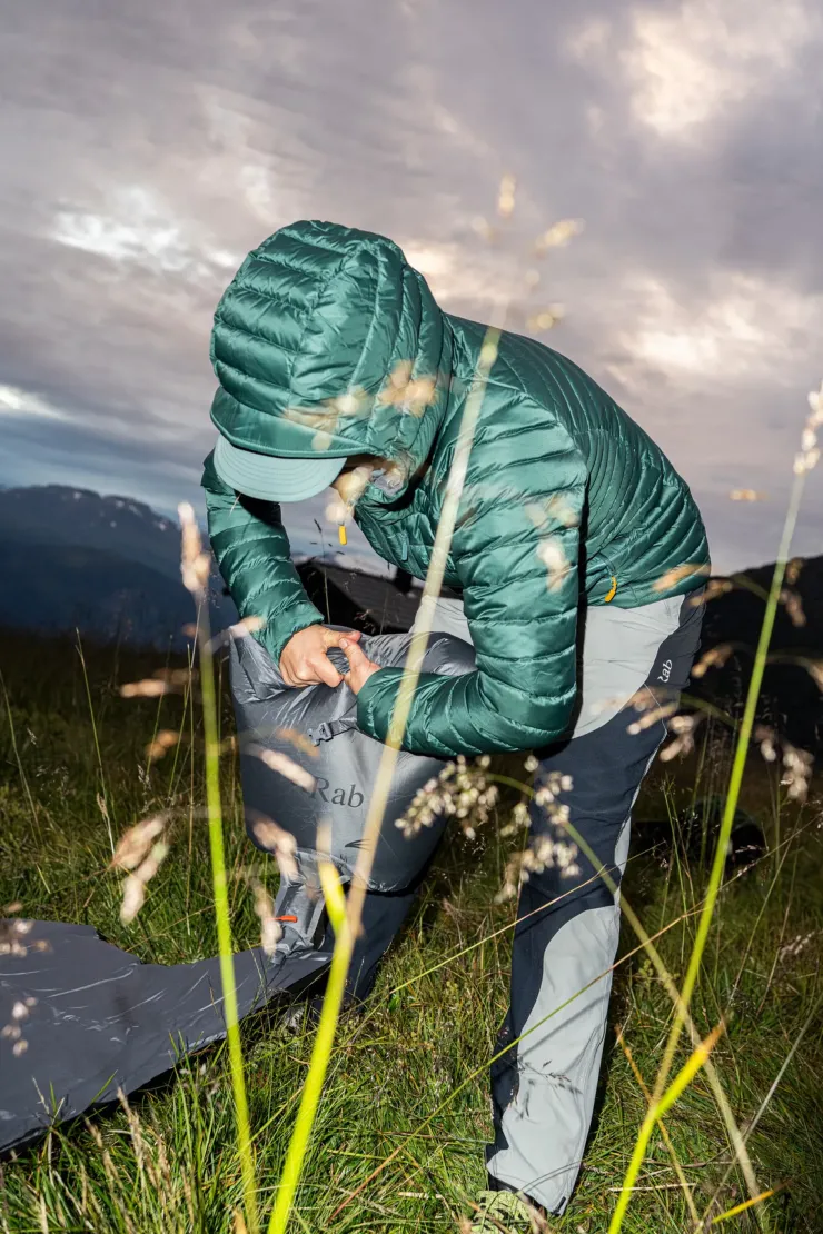 Rab Womens Microlight Alpine Jacket - Green Slate Outlet