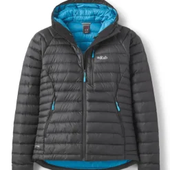 Rab Womens Microlight Alpine Jacket - Black Hot
