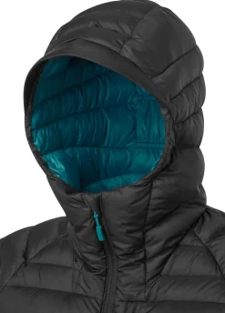 Rab Womens Microlight Alpine Jacket - Black Hot