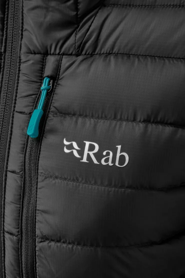 Rab Womens Microlight Alpine Jacket - Black Hot