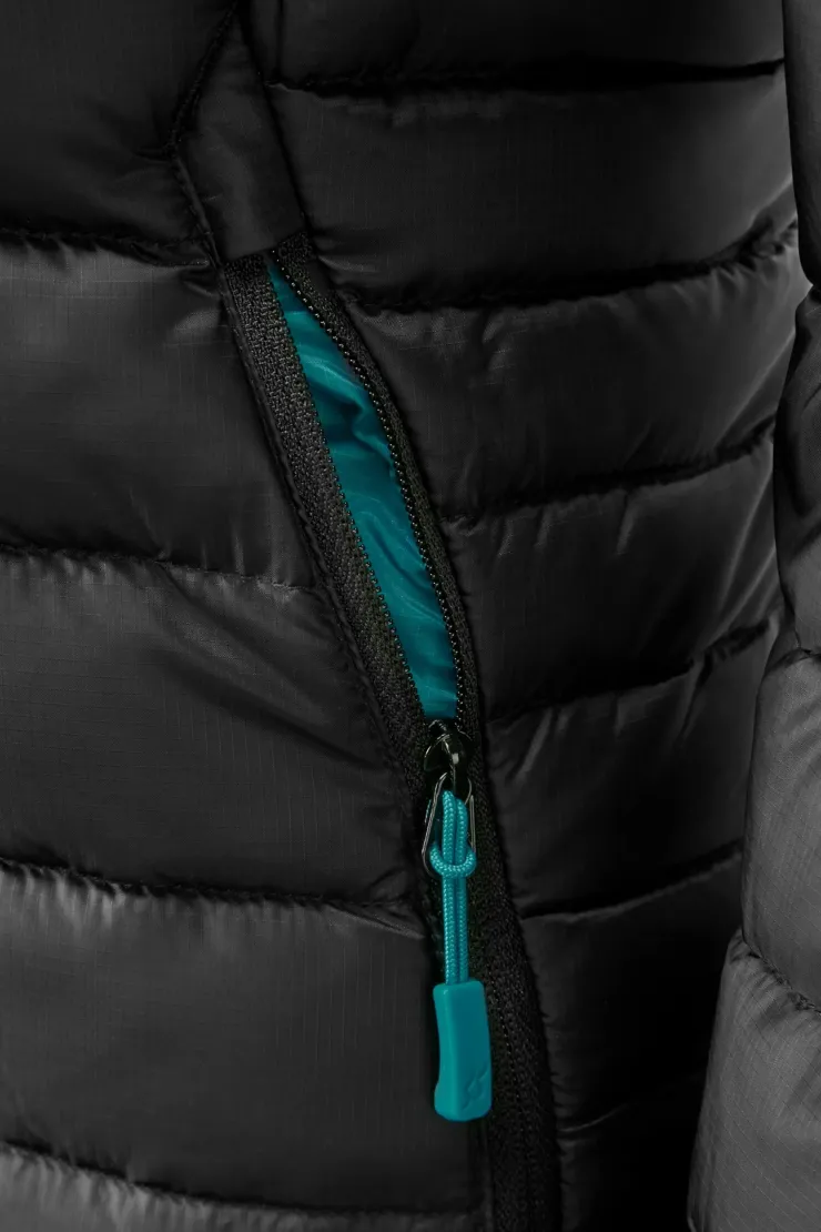 Rab Womens Microlight Alpine Jacket - Black Hot