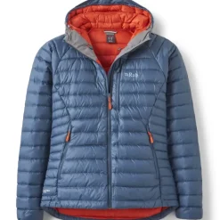 Rab Womens Microlight Alpine Jacket - Orion Blue Fashion