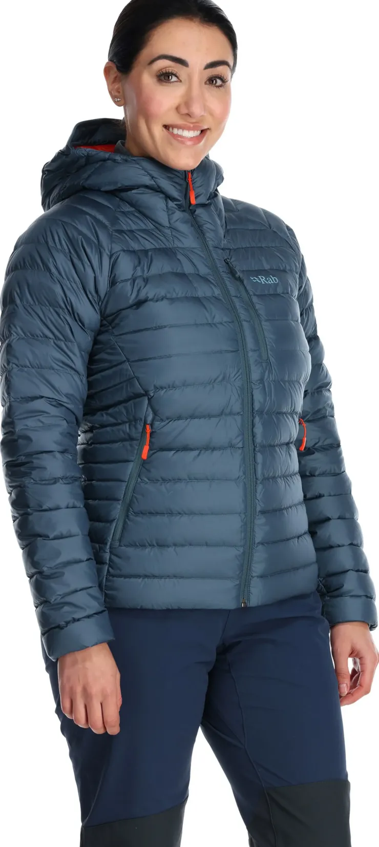 Rab Womens Microlight Alpine Jacket - Orion Blue Fashion