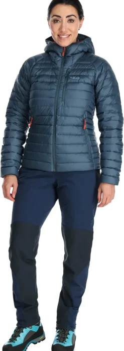 Rab Womens Microlight Alpine Jacket - Orion Blue Fashion