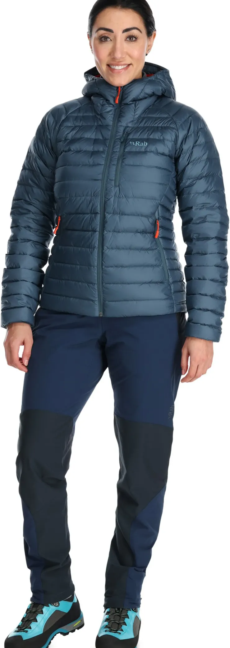 Rab Womens Microlight Alpine Jacket - Orion Blue Fashion