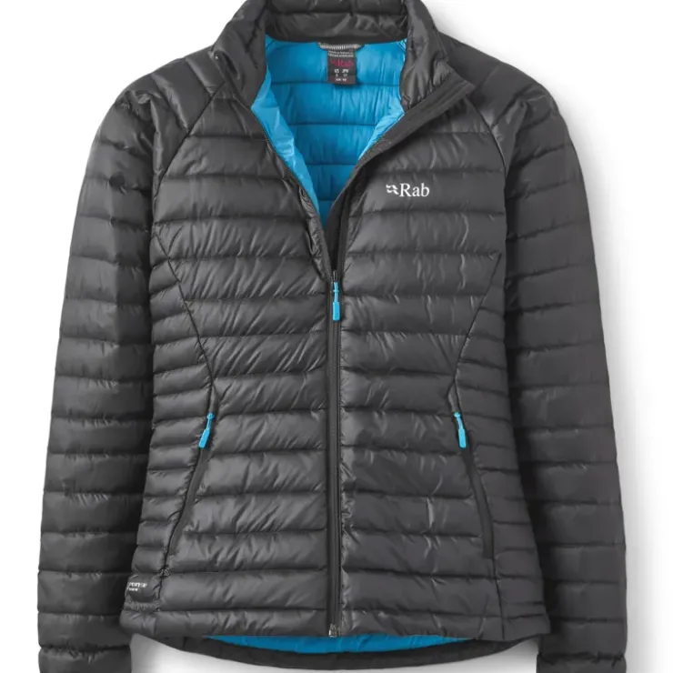 Rab Womens Microlight Jacket - Black Hot