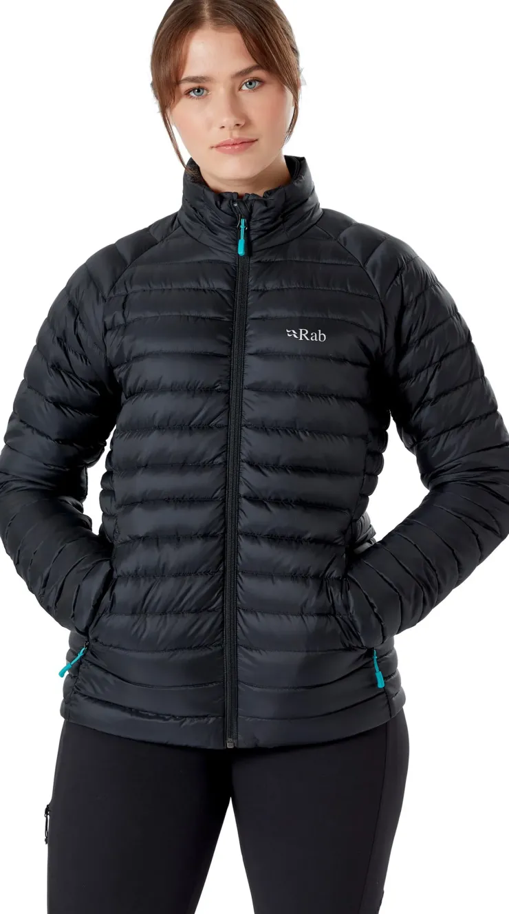 Rab Womens Microlight Jacket - Black Hot