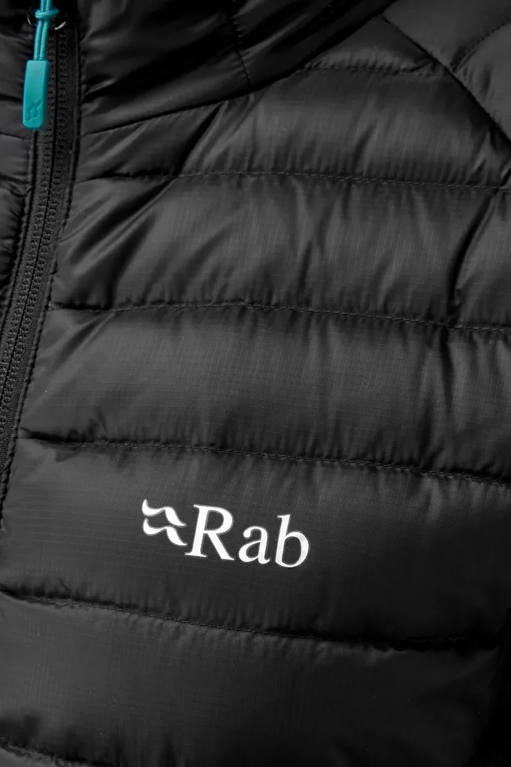 Rab Womens Microlight Jacket - Black Hot