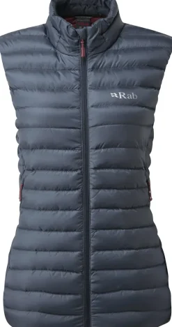 Rab Womens Microlight Vest - Steel Outlet