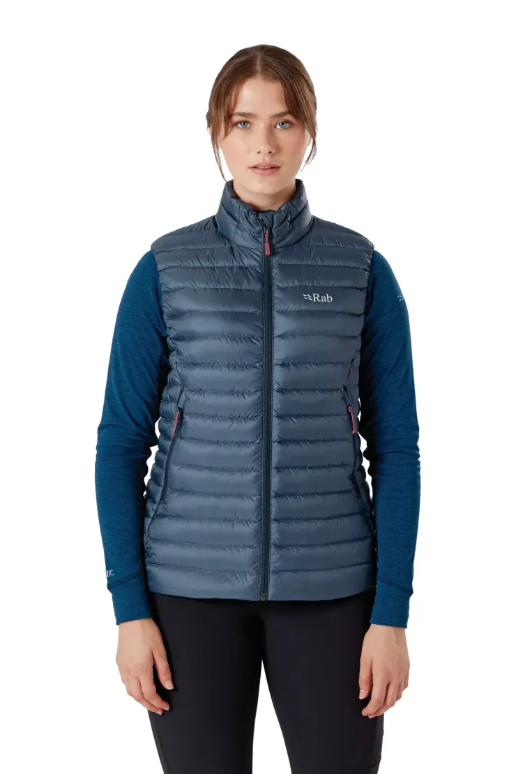 Rab Womens Microlight Vest - Steel Outlet