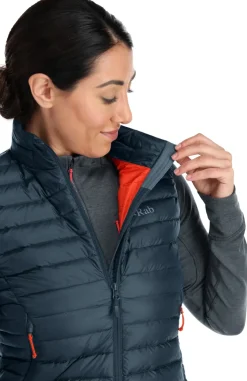 Rab Womens Microlight Vest - Orion Blue Sale