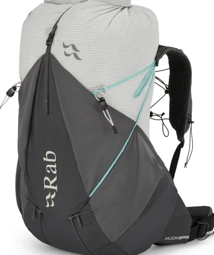 Rab Womens Muon ND40 Rucksack - Pewter-Graphene Fashion