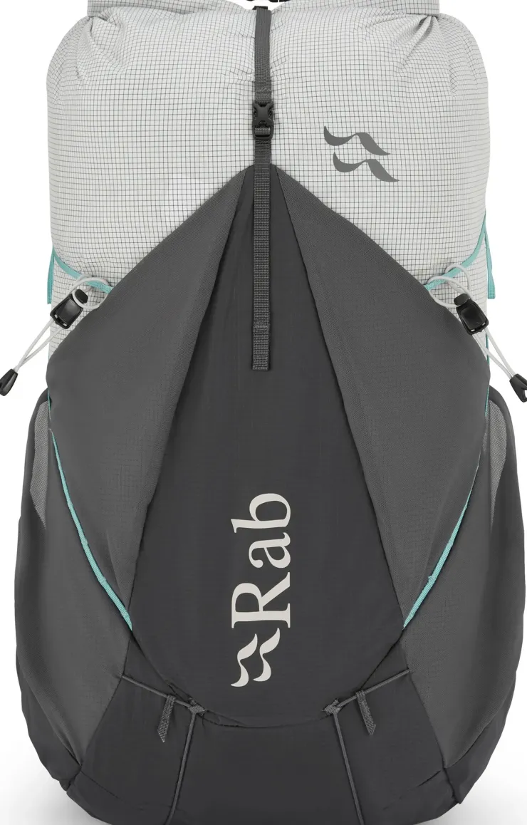 Rab Womens Muon ND40 Rucksack - Pewter-Graphene Fashion