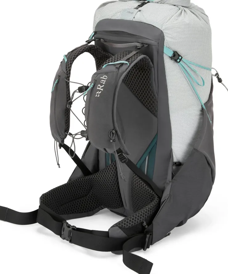 Rab Womens Muon ND40 Rucksack - Pewter-Graphene Fashion