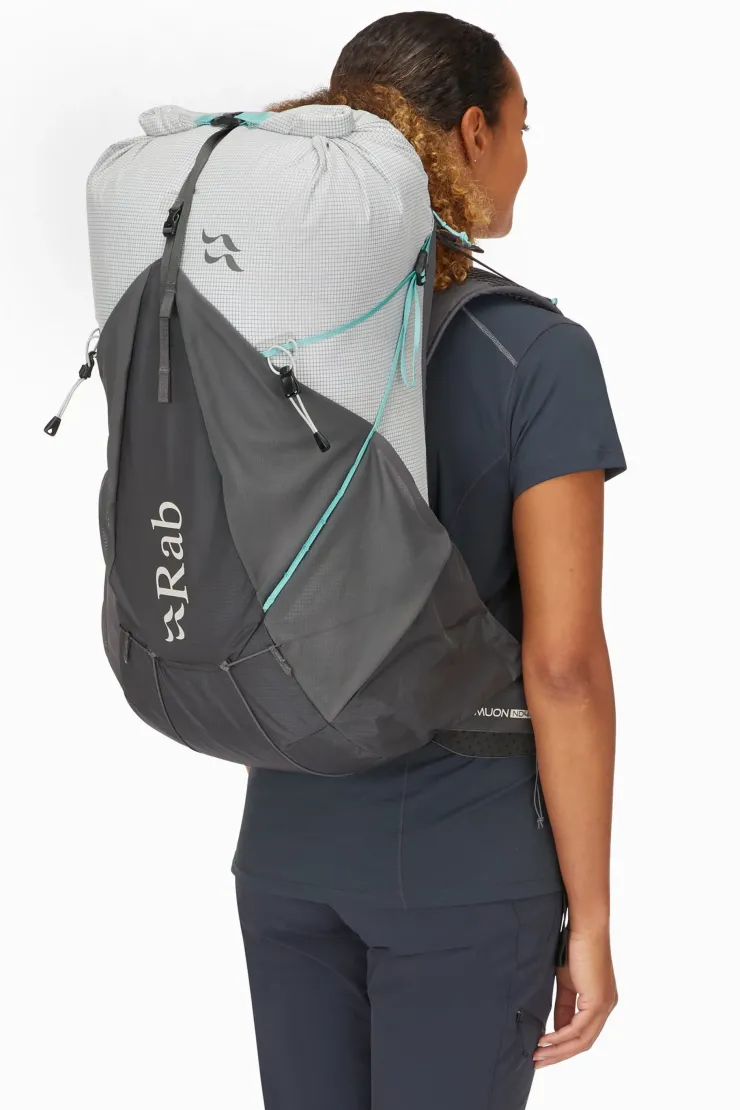 Rab Womens Muon ND40 Rucksack - Pewter-Graphene Fashion