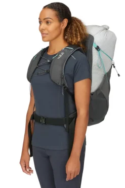 Rab Womens Muon ND40 Rucksack - Pewter-Graphene Fashion