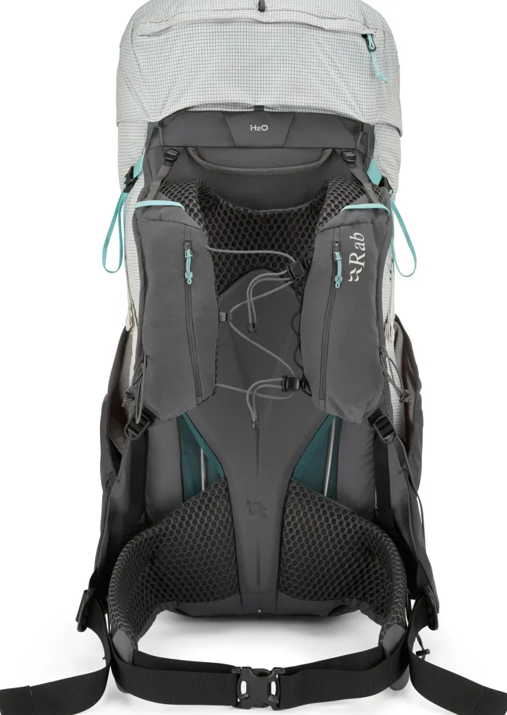 Rab Womens Muon ND50 Rucksack - Pewter-Graphene Hot