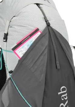 Rab Womens Muon ND50 Rucksack - Pewter-Graphene Hot