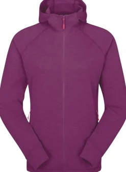 Rab Womens Nexus Hoody - Mulberry Hot