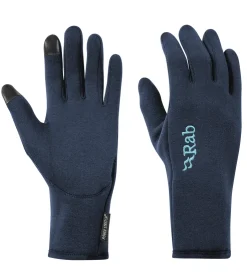 Rab Womens Power Stretch Contact Gloves - Deep Ink Fashion