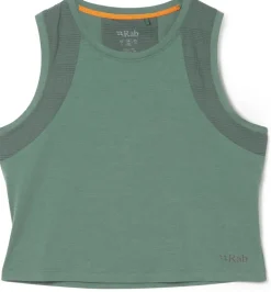 Rab Womens Rivelin Crop Tank - Sage New