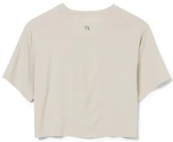 Rab Womens Rivelin Crop Tee - Pebble Clearance