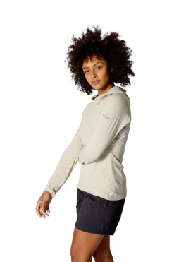 Rab Womens Rivelin Hoody - Pebble Clearance