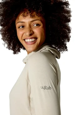 Rab Womens Rivelin Hoody - Pebble Clearance