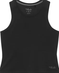 Rab Womens Rivelin Racerback Tank - Black Fashion