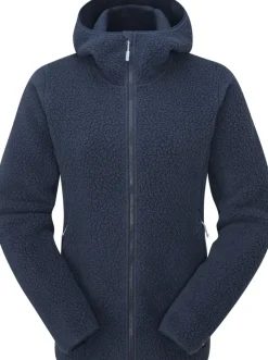 Rab Womens Shearling Hoody - Deep Ink Hot