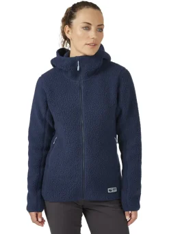 Rab Womens Shearling Hoody - Deep Ink Hot