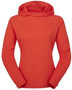 Rab Womens Sonic Hoody - Red Grapefruit Clearance