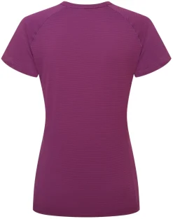 Rab Womens Sonic Short Sleeved Tee - Plum Hot