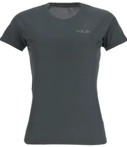 Rab Womens Sonic Short Sleeved Tee - Beluga Clearance