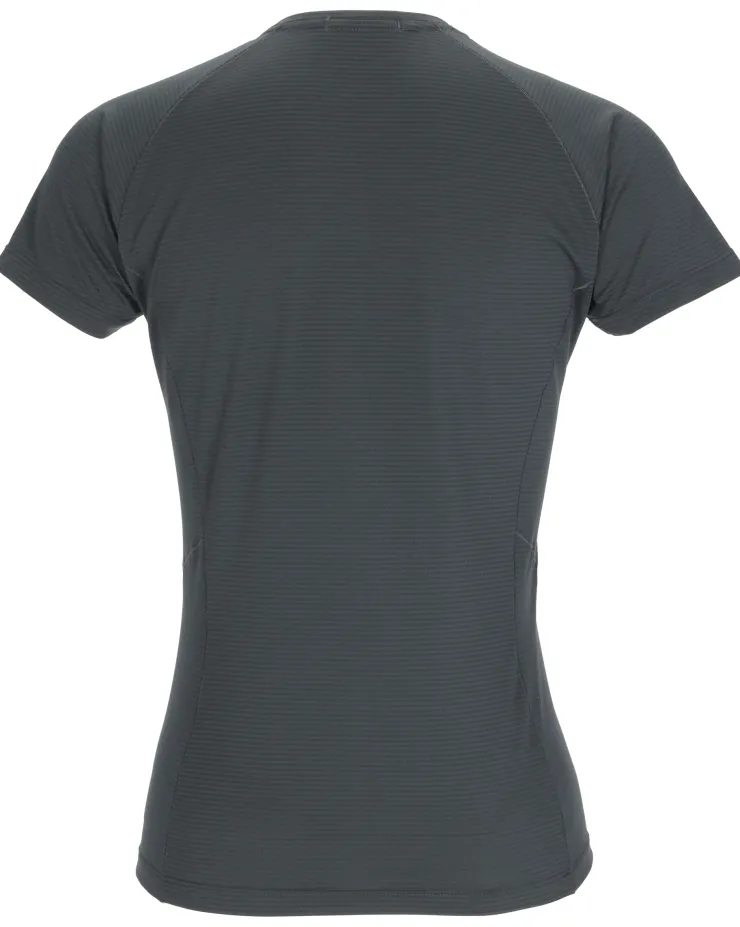 Rab Womens Sonic Short Sleeved Tee - Beluga Clearance