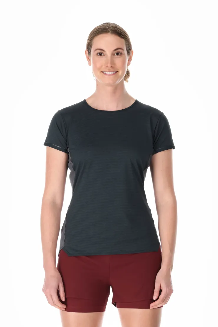 Rab Womens Sonic Ultra Tee - Beluga-Graphene Sale