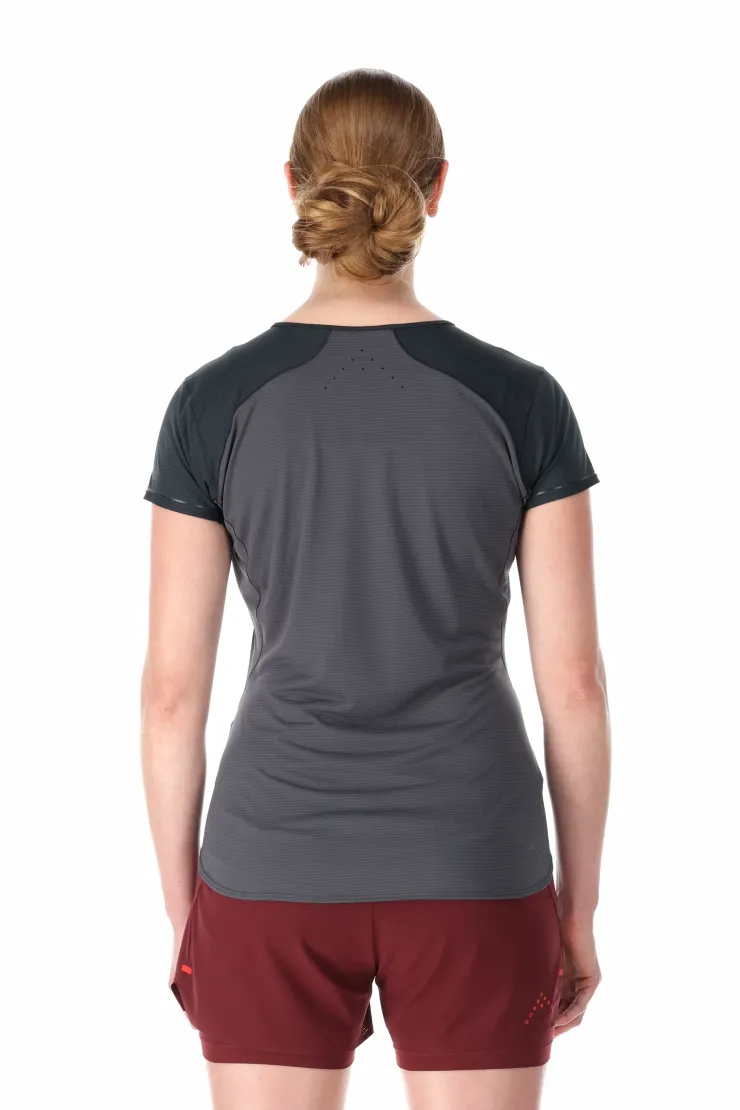 Rab Womens Sonic Ultra Tee - Beluga-Graphene Sale