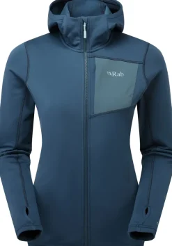 Rab Womens Superflux Hoody - Tempest Blue Discount