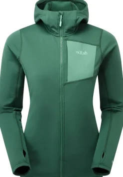 Rab Womens Superflux Hoody - Green Slate Sale