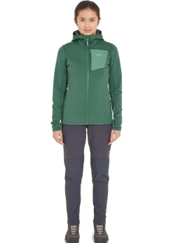 Rab Womens Superflux Hoody - Green Slate Sale