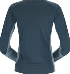 Rab Womens Syncrino Base LS Tee - Orion Blue Discount