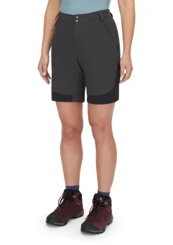 Rab Womens Torque Mountain Shorts - Anthracite-Black Fashion