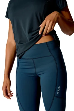 Rab Womens Torque Tights - Tempest Blue Discount